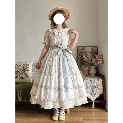 Miss Point Lamb's Flower Basket Daily One Piece(Reservation/3 Colours/Full Payment Without Shipping)